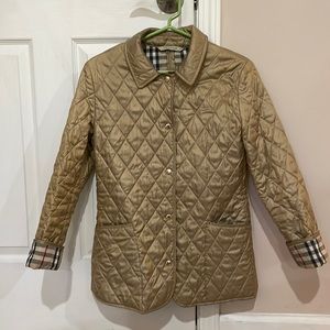 Burberry quilted jacket